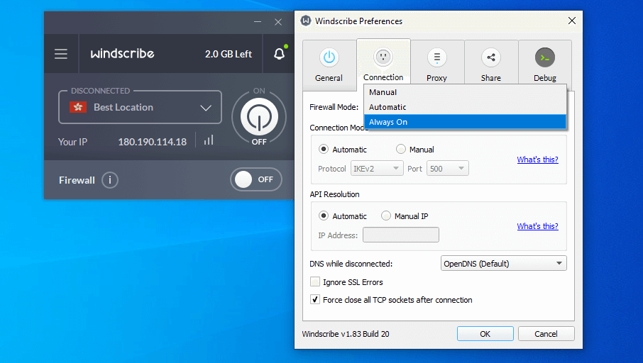 Windscribe Torrenting 2022