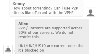 vpnsecure torrenting